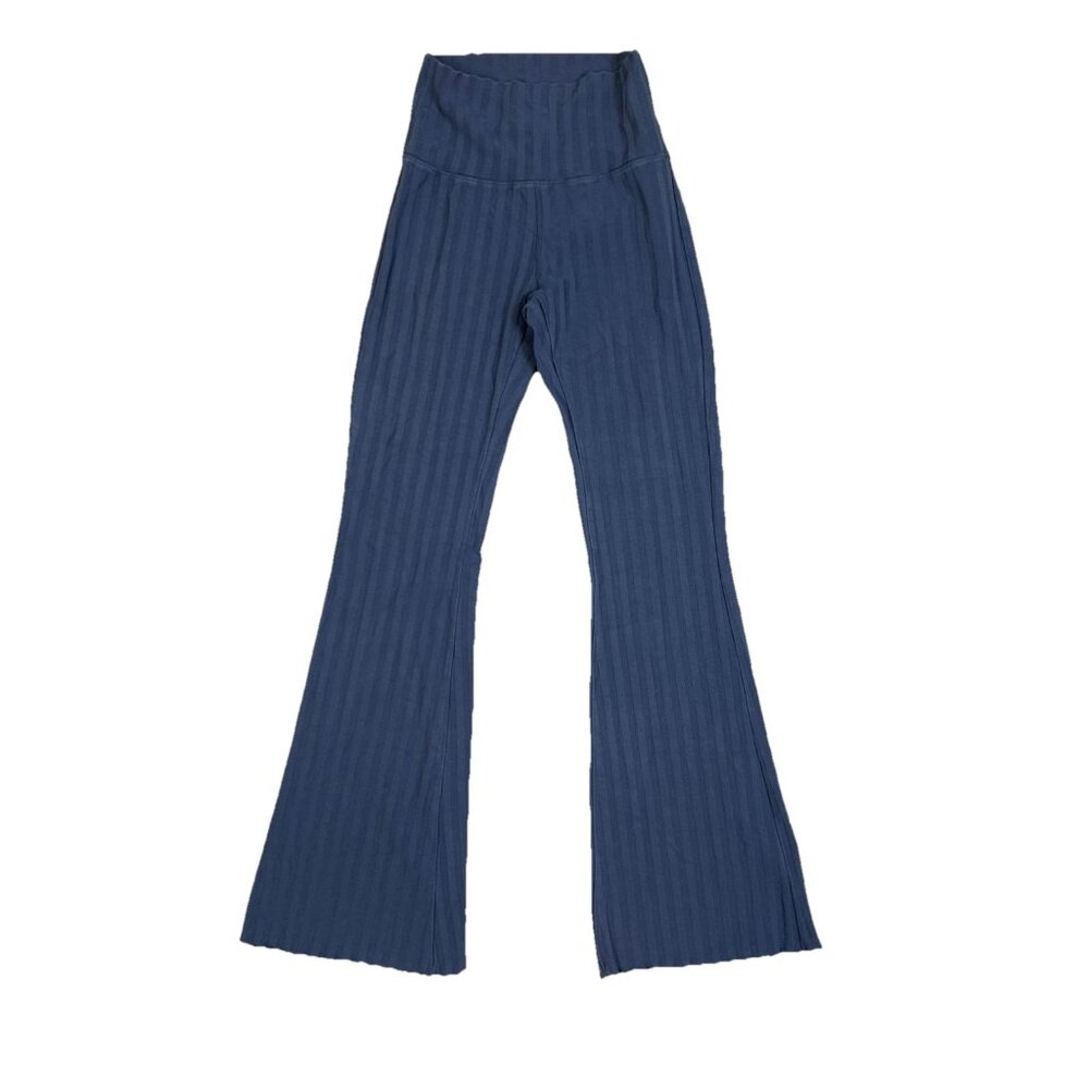 OFFLINE By Aerie OG Groove Flare Legging | Size Small Blue Color Pull On Stretch
